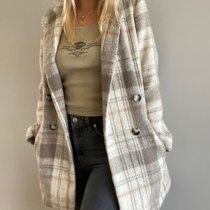 Plaid Coat